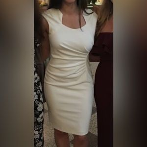 White Calvin Klein Dress